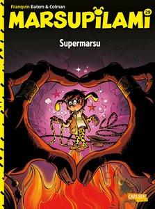 Marsupilami 29: Supermarsu Franquin, André; Colman, Stéphan; Batem (Illustrationen); Le Comte, Marcel (Übersetzung) Gebundene Ausgabe 