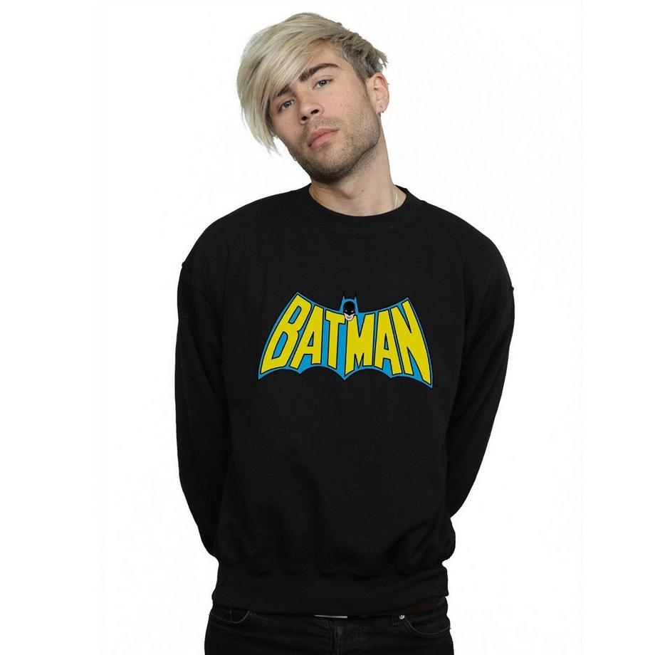 BATMAN Logo Rundhals-Sweatshirt  