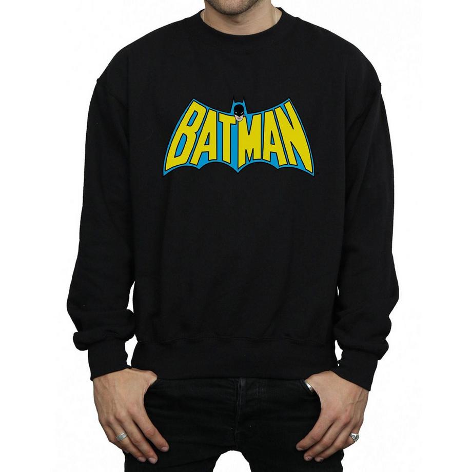 BATMAN Logo Rundhals-Sweatshirt  