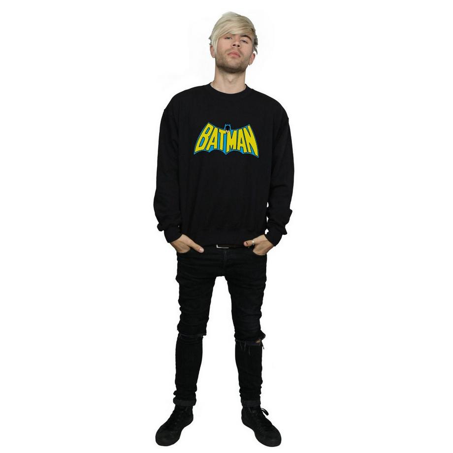 BATMAN Logo Rundhals-Sweatshirt  