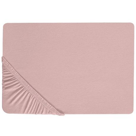 Beliani Drap Housse Coton Classique HOFUF  