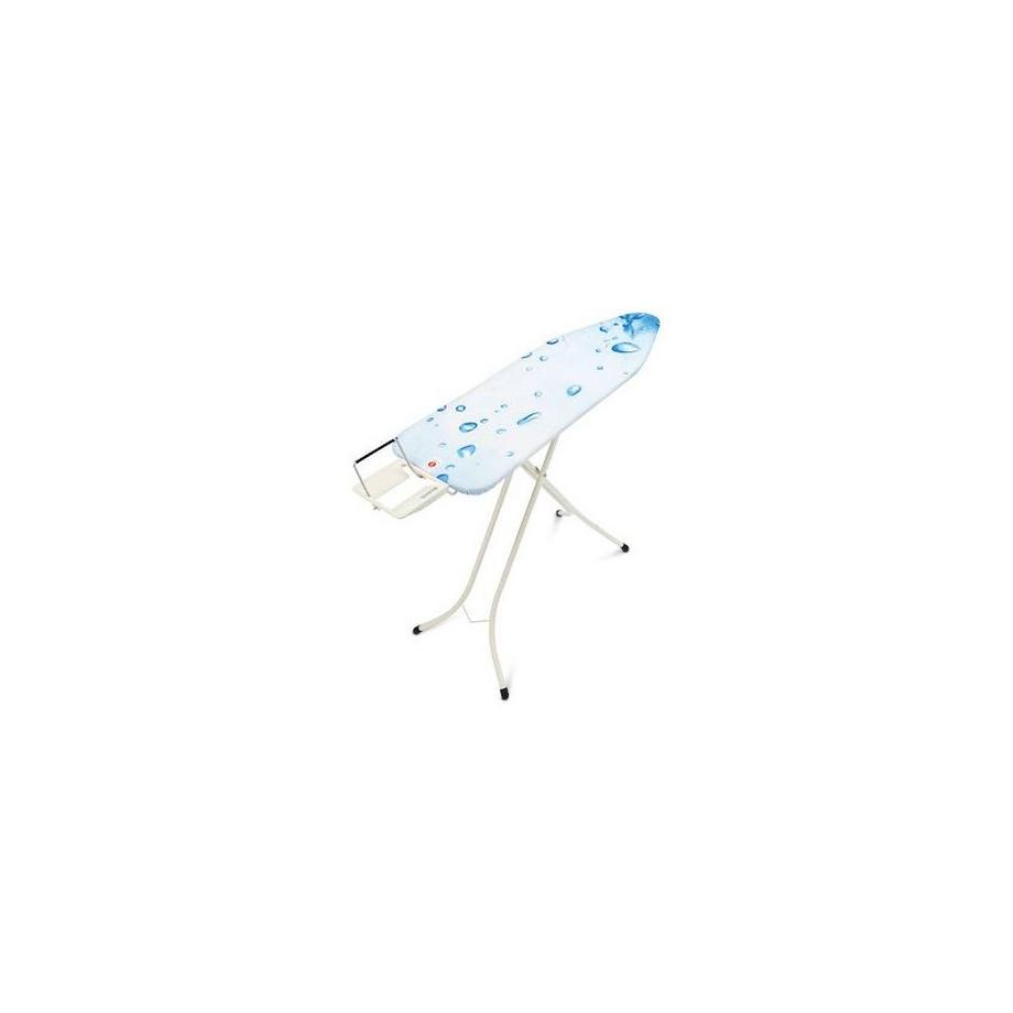 brabantia Bügeltisch Ice Water 124 x 38 cm mit Dampfbügeleisenablage  