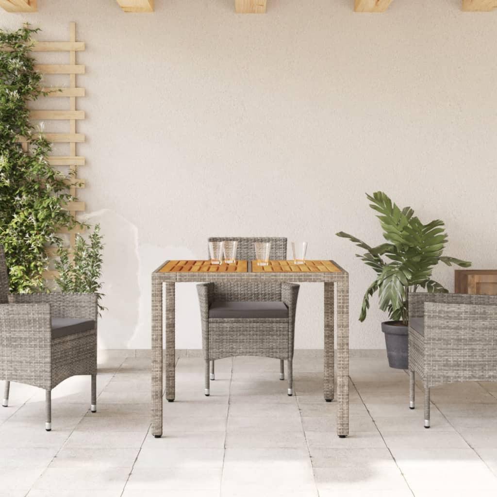 VidaXL Gartentisch poly-rattan  