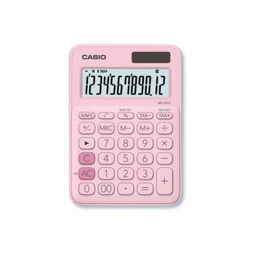 CASIO Mini Taschenrechner MS20UCPK 12-stellig pink