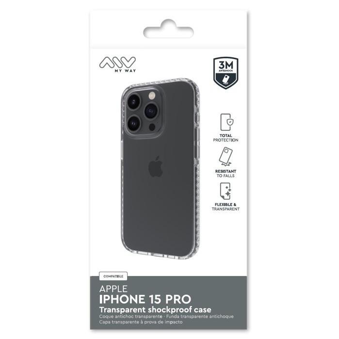 MYWAY  Cover rinforzata per iPhone 15 Pro 