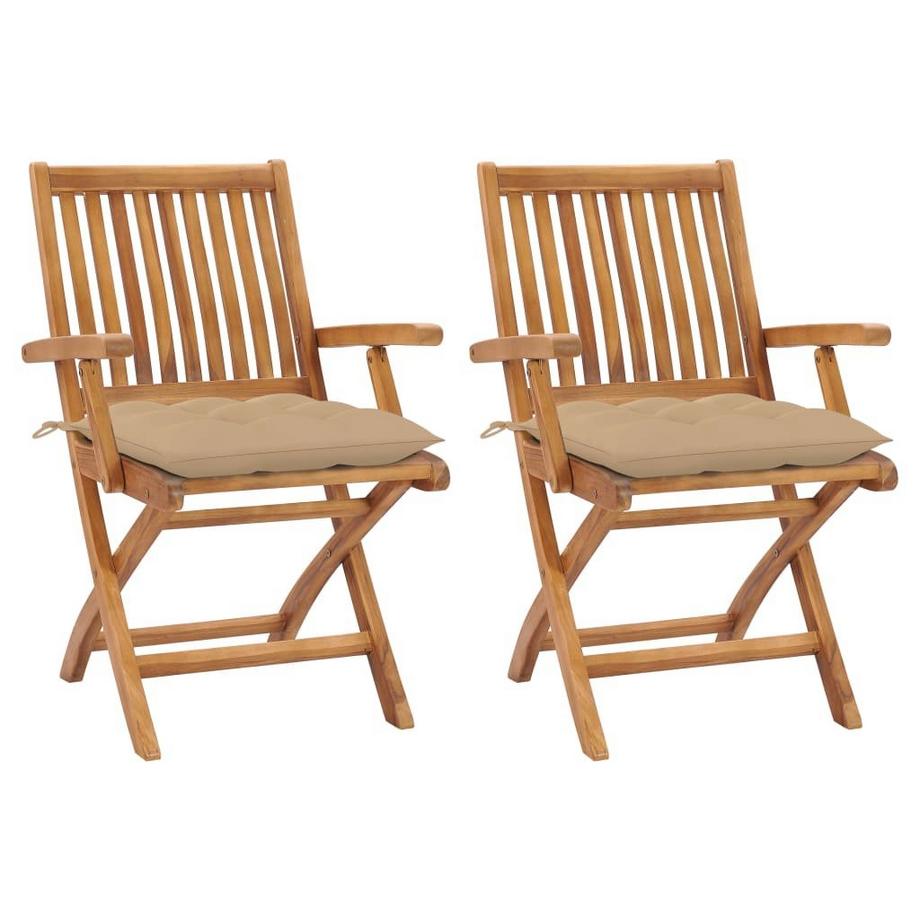 Chaise de jardin teck