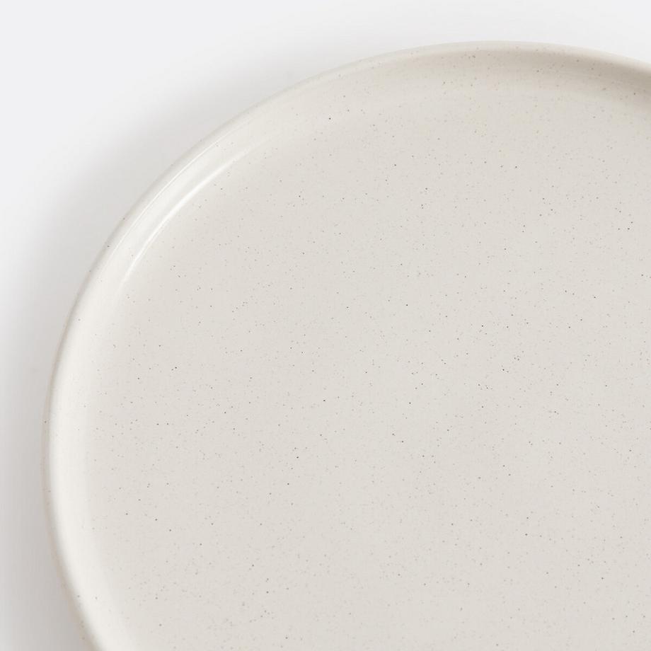 La Redoute Intérieurs Set von 6 flachen Tellern aus gesprenkeltem Steinzeug  