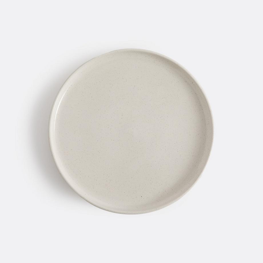 La Redoute Intérieurs Set von 6 flachen Tellern aus gesprenkeltem Steinzeug  