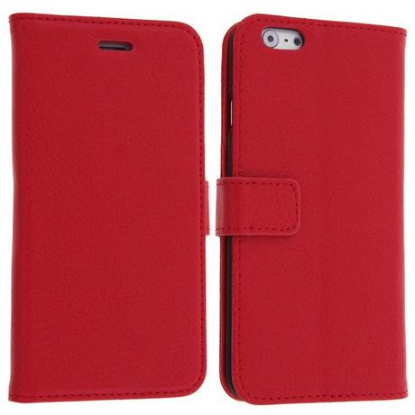 Avizar  Etui Portefeuille Rouge iPhone 6 et 6s 