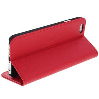 Avizar  Etui Portefeuille Rouge iPhone 6 et 6s 