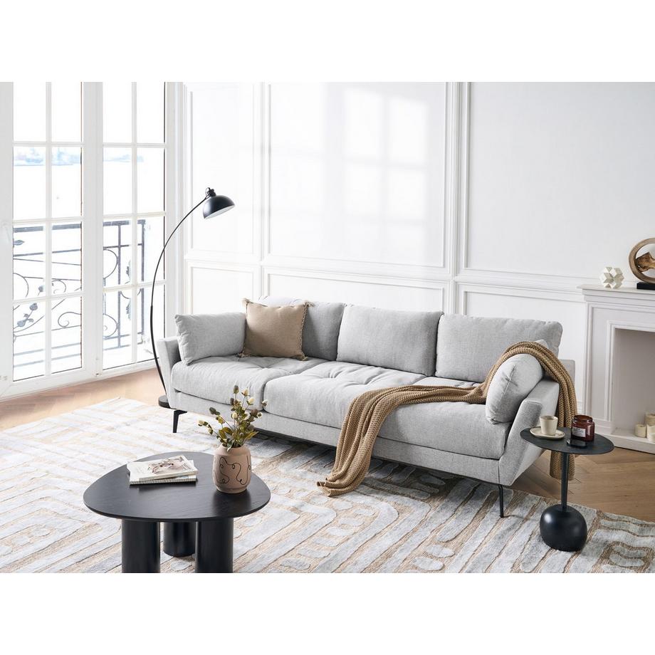 Beliani Canapé en Tissu Minimaliste NENOLA  