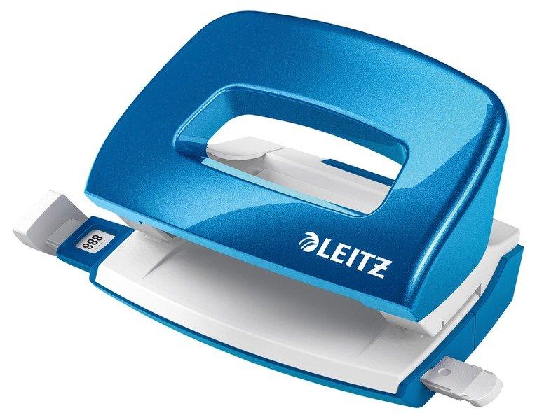Leitz LEITZ Locher NewNeXXt 5060 WOW 50601036 blau, 10 Blatt mini  
