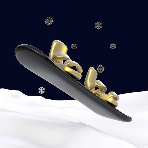 MTM Gifts Porte-clés Snowboard  
