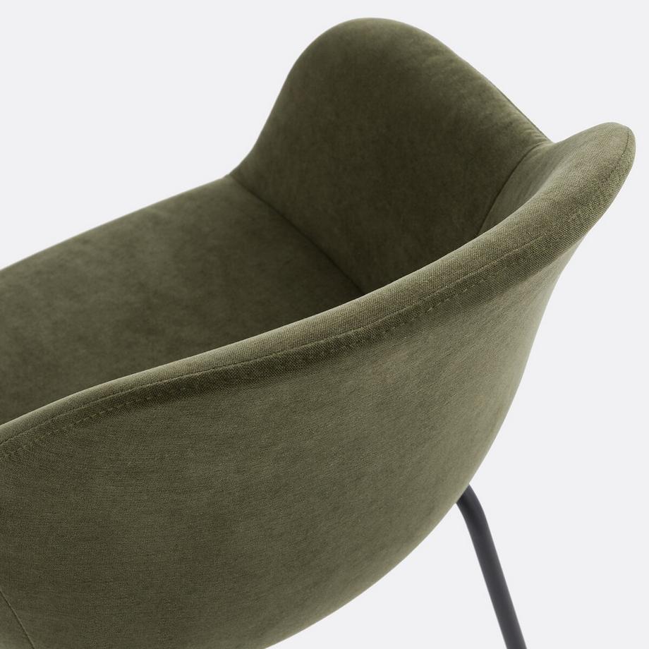 La Redoute Intérieurs Esszimmerstuhl mit strukturiertem Bezug  