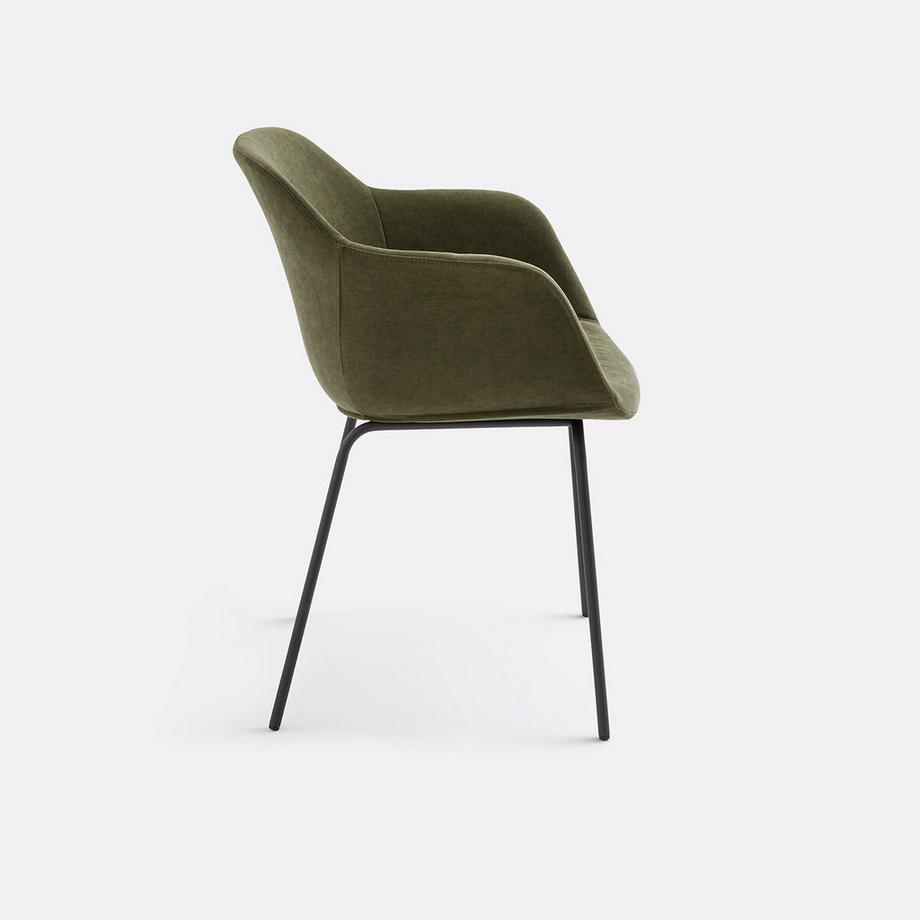 La Redoute Intérieurs Esszimmerstuhl mit strukturiertem Bezug  