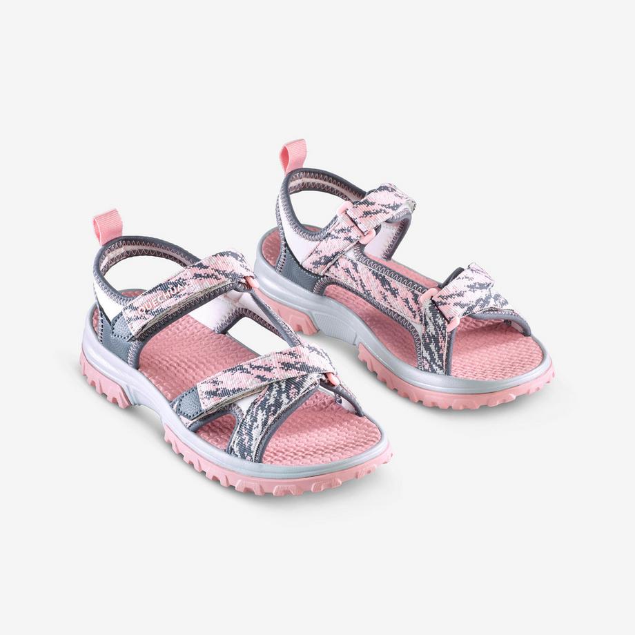 QUECHUA MH120 TW Sandali da Trekking per Bambini Nero  