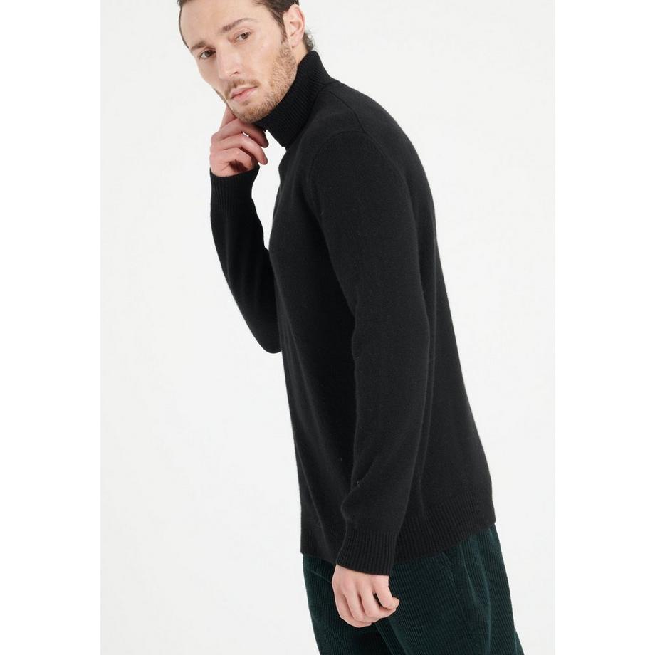 Studio Cashmere8 LUKE 15 Pull col roulé 4 fils Cachemire  