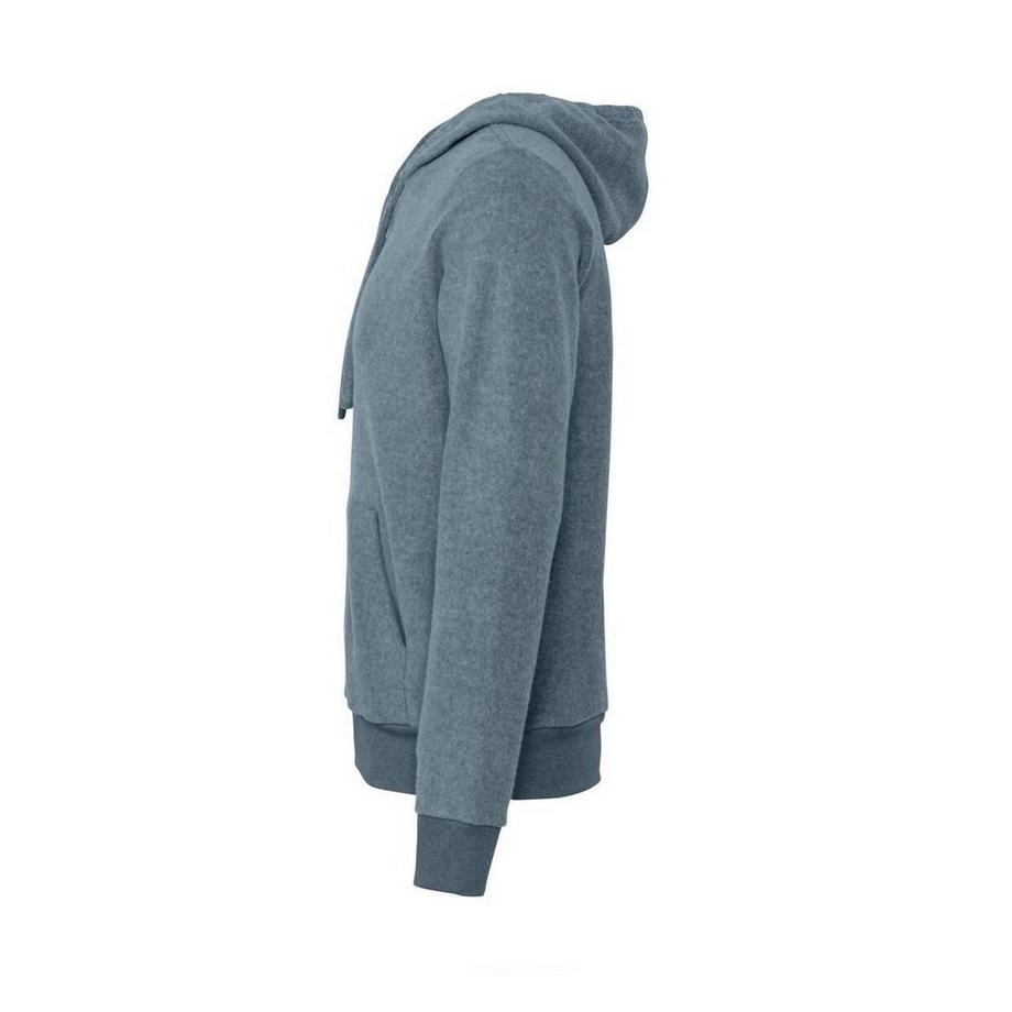 Bella + Canvas Sweat à capuche avec fermeture éclair intégrale  