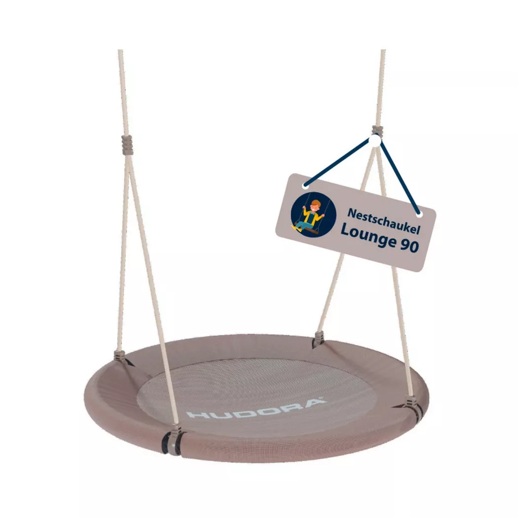 HUDORA - Nestschaukel Lounge 90, One Size, Sand