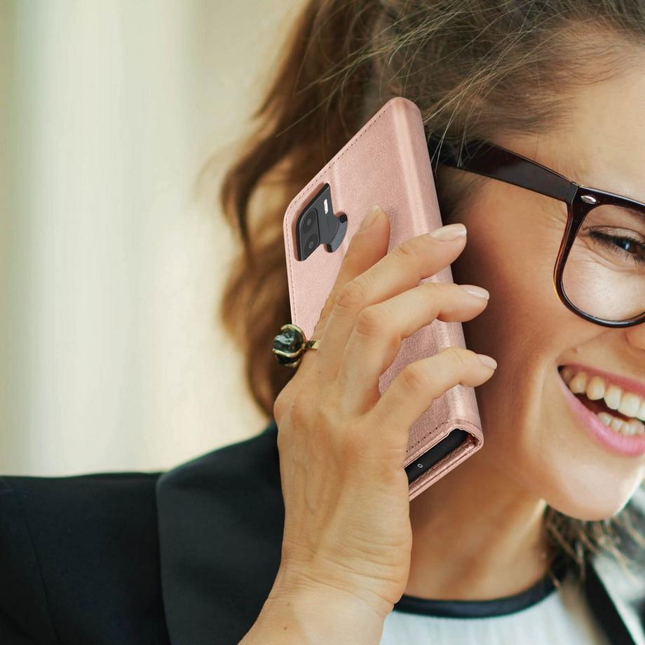 Avizar  Klappetui Xiaomi Redmi A1 / A2 Rosegold 