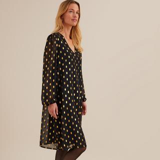 La Redoute Collections  Festliches Kleid in A-Linie mit langen Ärmeln 