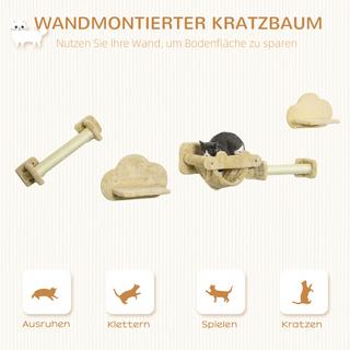 PawHut  Katzenkletterwand 