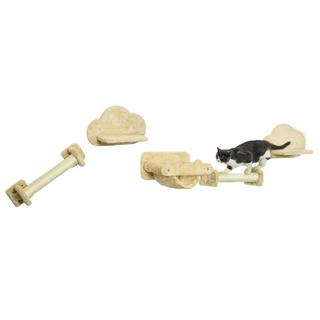 PawHut  Mur d'escalade pour chat 