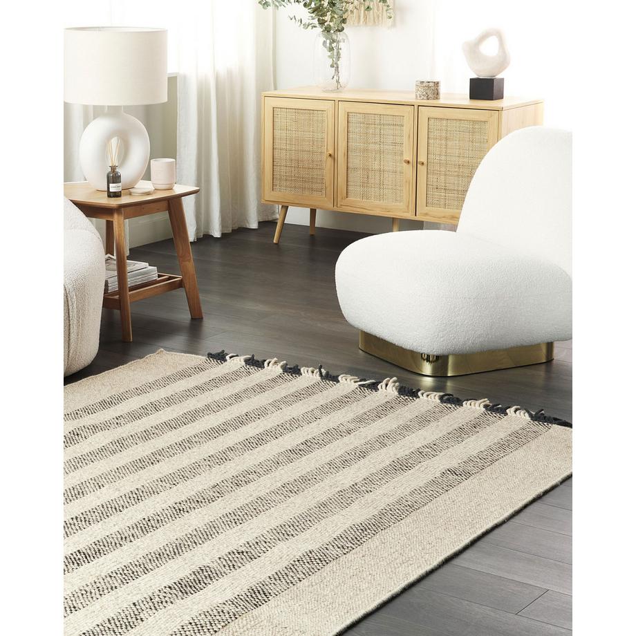 Beliani Tapis en Laine  TACETTIN  