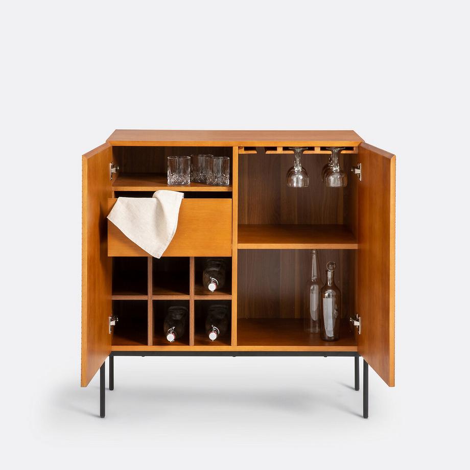 La Redoute Intérieurs Meuble bar rangement vintage  
