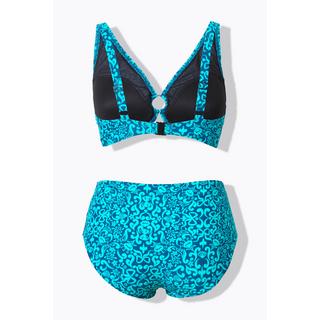Ulla Popken Paisley Softcup Bikini Verstellbare Träger  