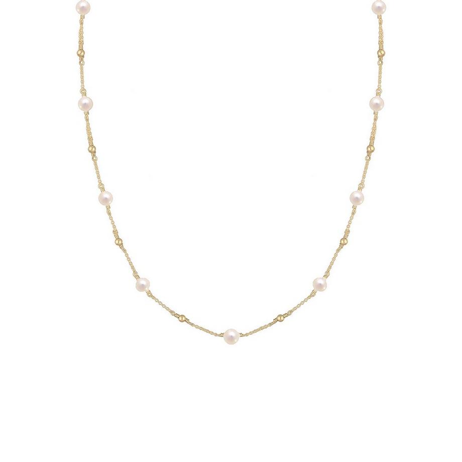 Elli  Collier Femmes Boules Filigrane Avec Perles D'eau Douce 