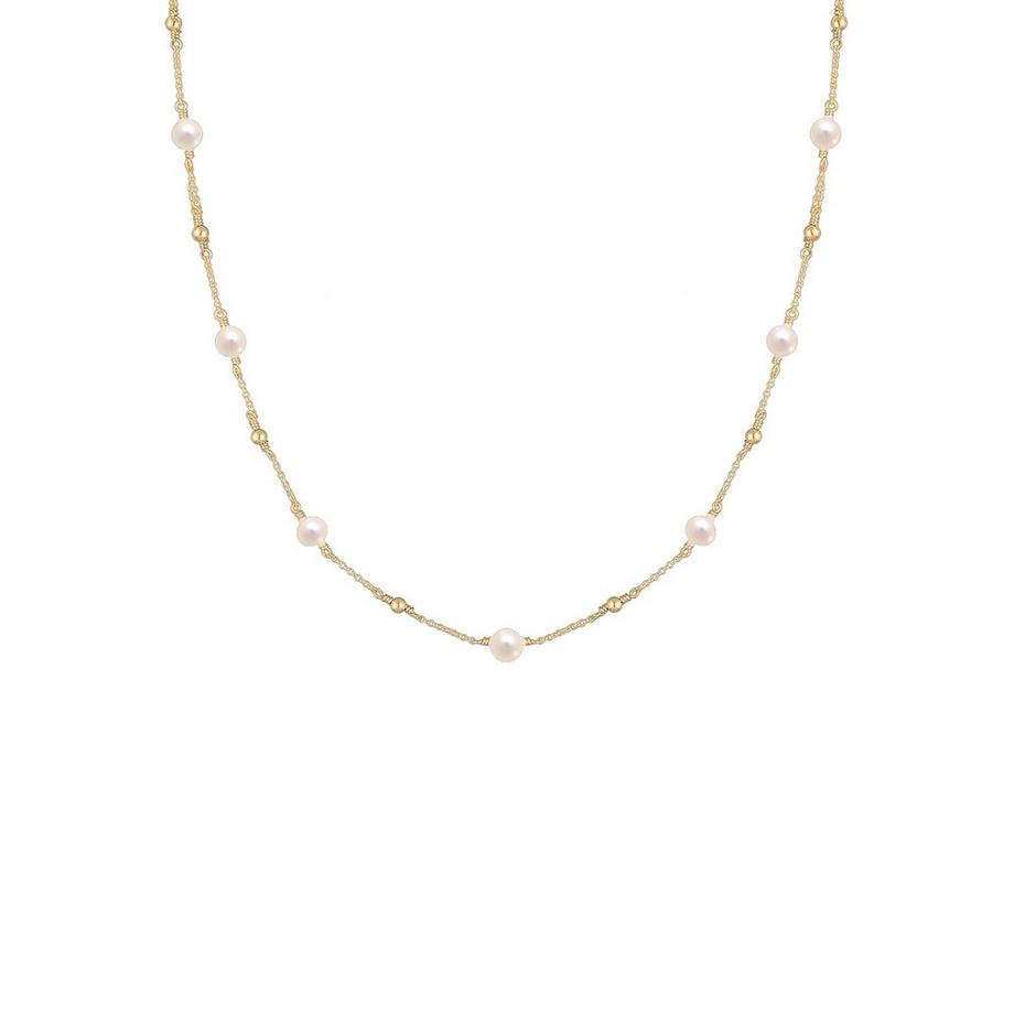 Elli  Collier Femmes Boules Filigrane Avec Perles D'eau Douce 