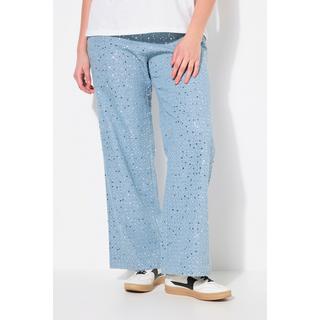 Studio Untold Jeans Wide Leg con Paillettes  