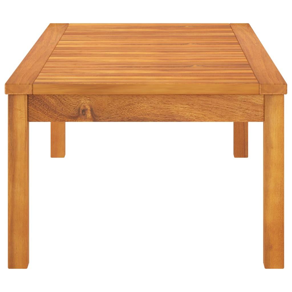 VidaXL Table basse de jardin bois d'acacia  