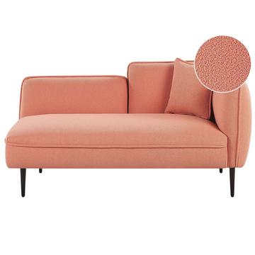 Chaise longue côté droit en Bouclé Glamour CHEVANNES