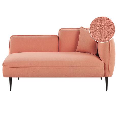 Beliani Chaise longue en Bouclé Moderno CHEVANNES  