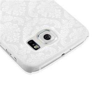 Cadorabo  Hülle für Samsung Galaxy S6 Blumen Paisley Henna Design 