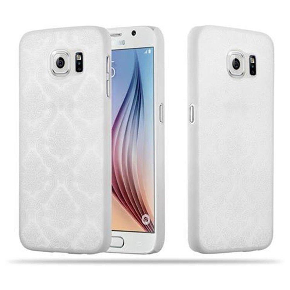 Cadorabo  Hülle für Samsung Galaxy S6 Blumen Paisley Henna Design 