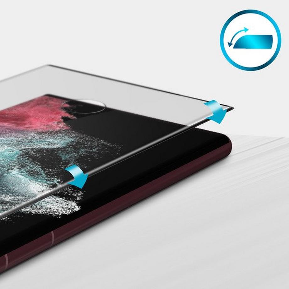 Avizar  Vetro Temperato Galaxy S22 Ultra Nero 