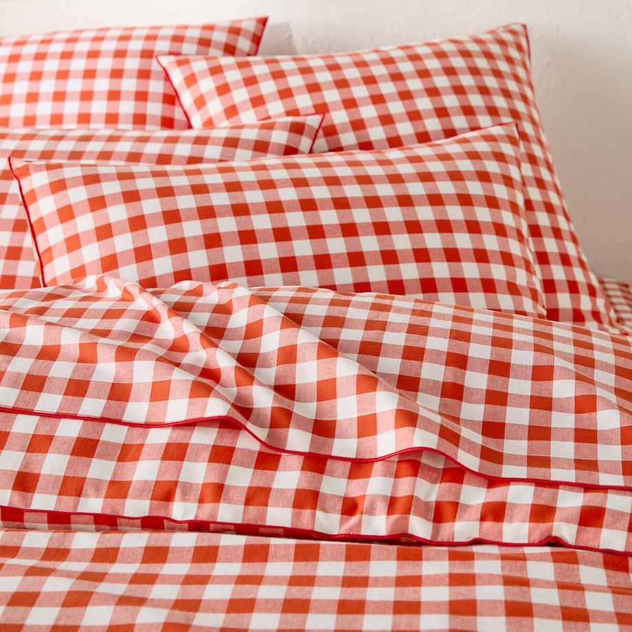 La Redoute Intérieurs Housse de couette Veldi Orange  