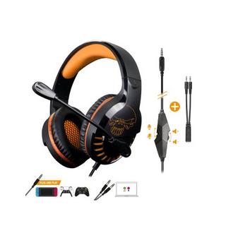 Spirit Of Gamer  PRO-H3 Kopfhörer Kabelgebunden Kopfband Gaming Schwarz, Orange 
