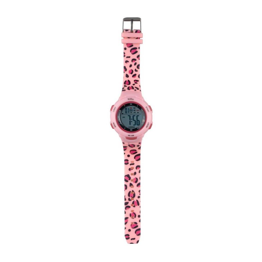 Kiddus  DIGITAL WATCH 40 Ø Leopard Kinderuhr 