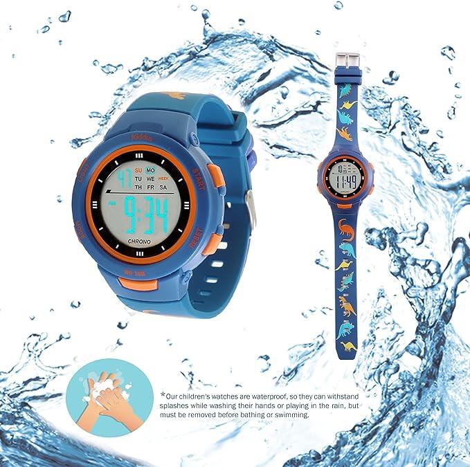 Kiddus  DIGITAL WATCH 40 Ø Leopard Kinderuhr 