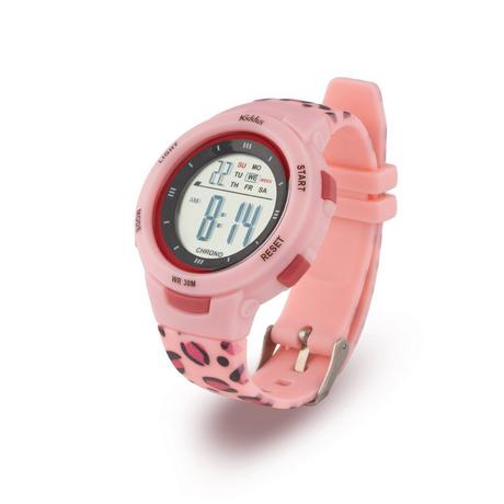 Kiddus  DIGITAL WATCH 40 Ø Leopard Kinderuhr 