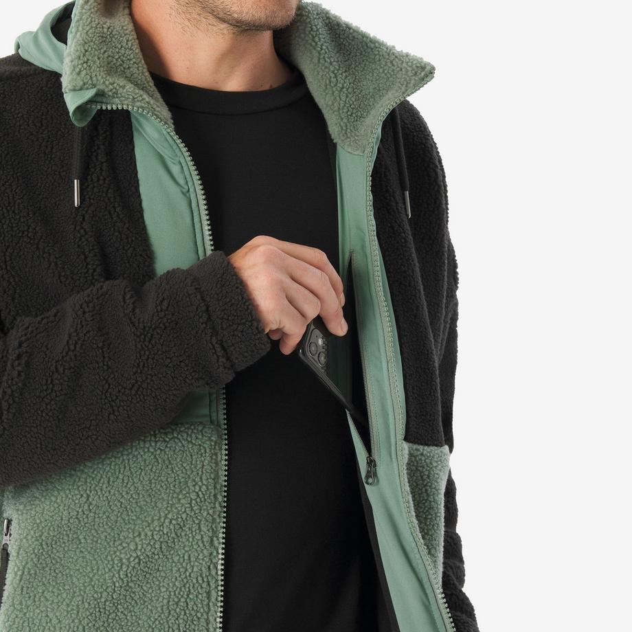 QUECHUA  Giacca in pile sherpa calda da escursionismo SH900 