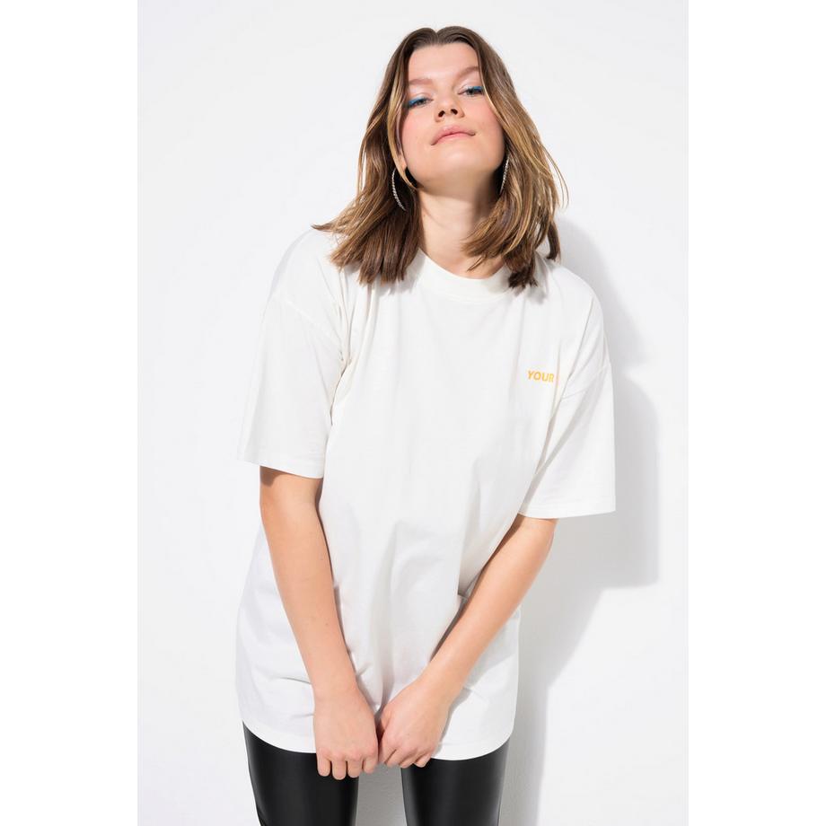 Studio Untold Oversized T-Shirt Neon Print  