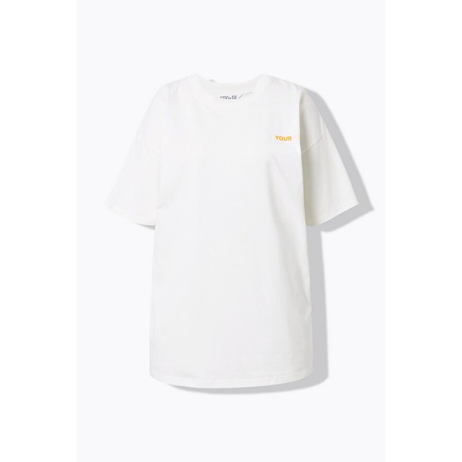 Studio Untold Oversized T-Shirt Neon Print  