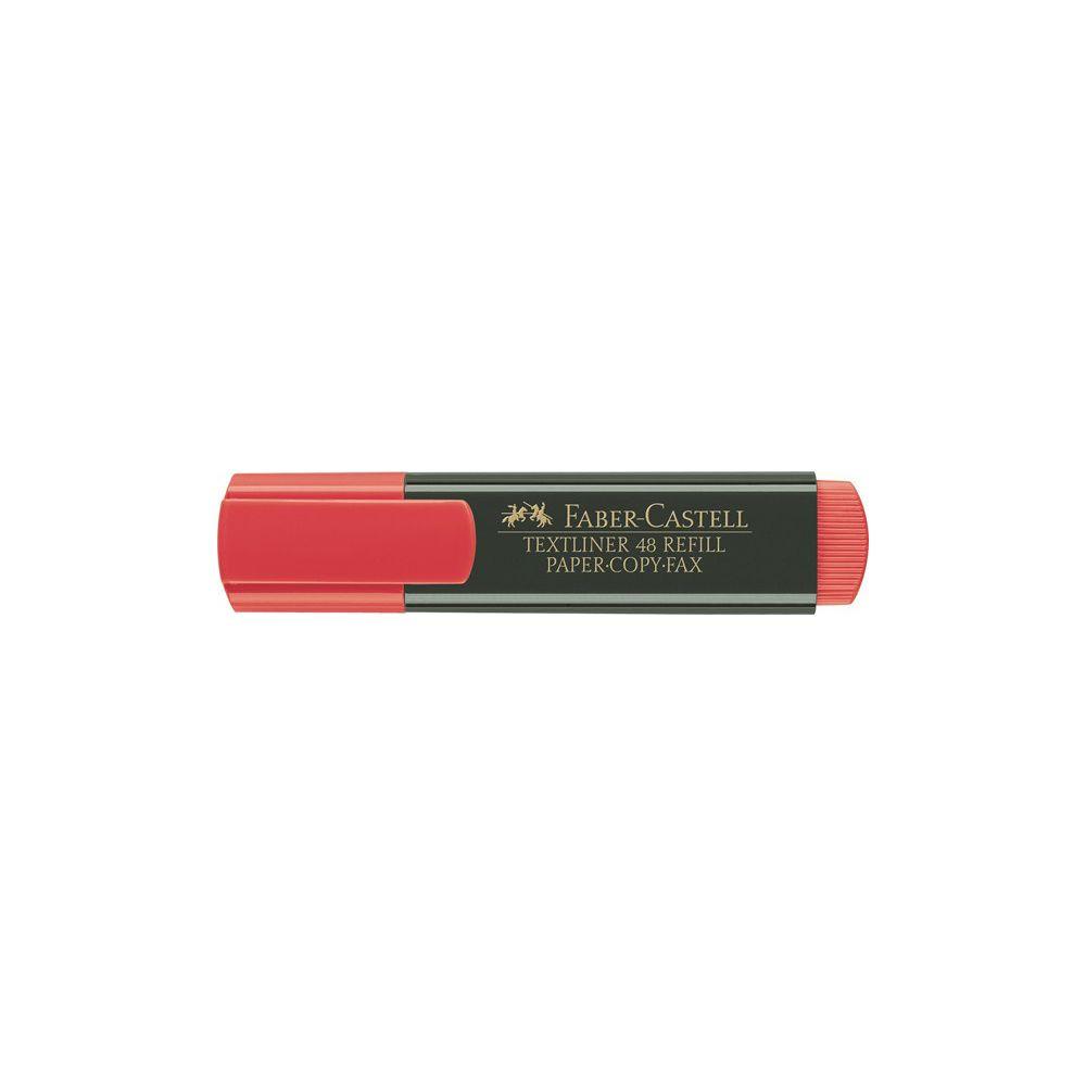 Faber-Castell FABER-CASTELL TEXTLINER 48 1-5mm 154821 rot  