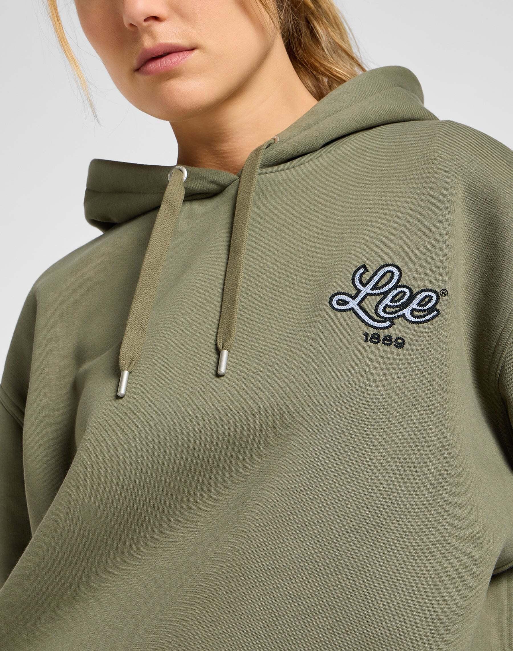 Lee  Kapuzenpullover Logo Hoodie 