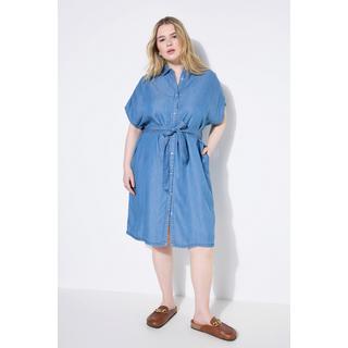 Studio Untold Abito Chemisier Effetto Denim Lyocell  